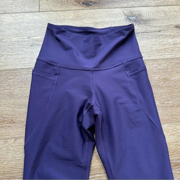 Old Navy Active Elevate Legging Go-Dry Purple/Blue Medium Compression Sz XS GUC - Picture 3 of 7